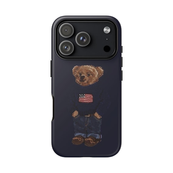 Polo Ralph Lauren iPhoneケース ブラック Leather MagSafe iPhone 15 Pro Max Case