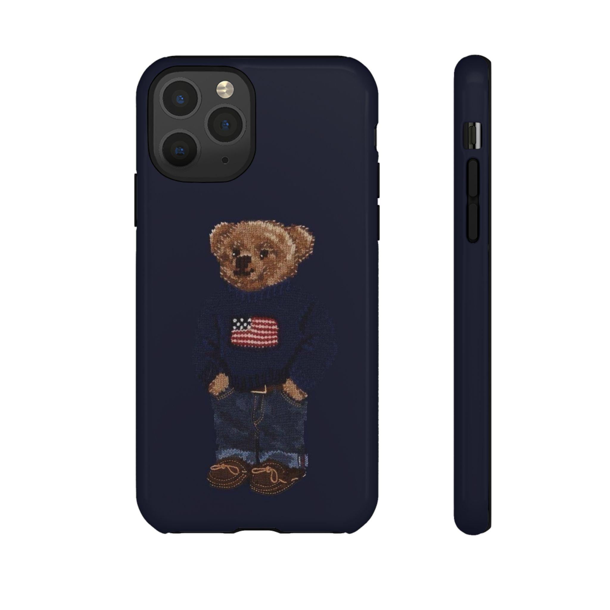 【新品未使用】ラルフローレン　スマホケース　iPhoneケース POLO RALPH LAUREN - 【新品未使用品】ラルフローレン ケース