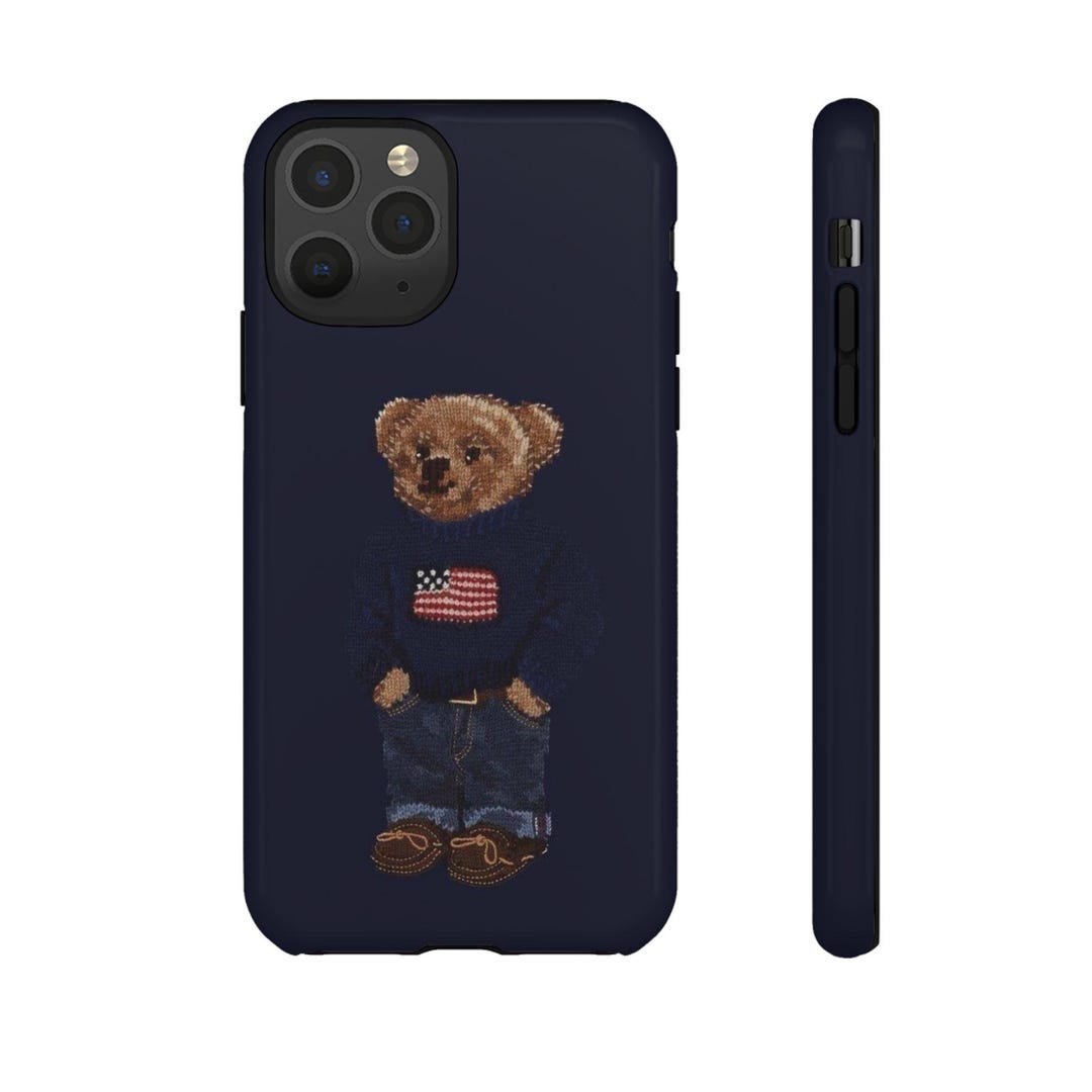 Polo Ralph Lauren ポロベア iPhoneケース Ralph Lauren Bear - Etsy
