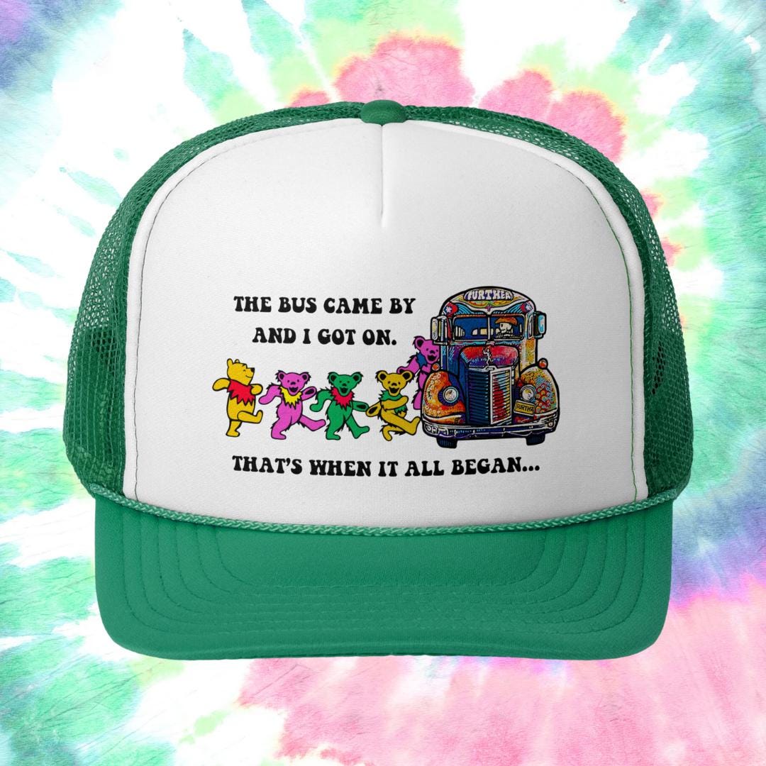 Mです。Grateful Dead グレイトフルデッド クッキージャーバス Mです