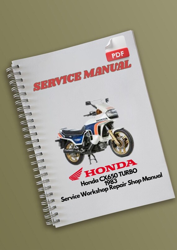 HONDA CITY TURBO サービスマニュアル Honda CX650 TURBO 1983 Service Workshop Repair Shop Manual - Etsy UK