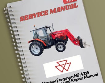 Massey Ferguson MF 4215 Tractor Service and Repair Manual