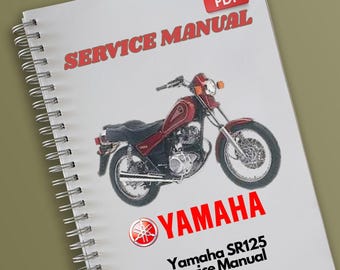 Yamaha SR125 Instrukcja serwisowa