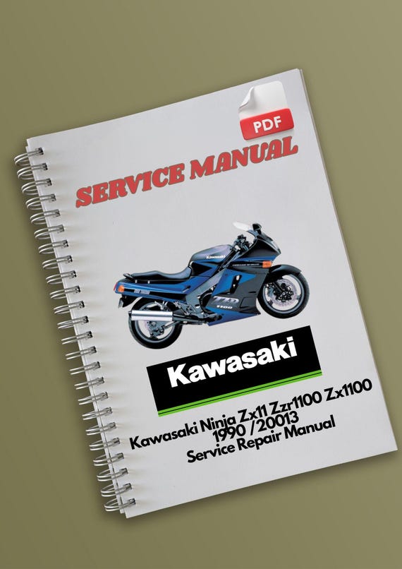 Kawasaki Ninja Zx11 Zzr1100 Zx1100 1990 1991 1992 1993 1994 1995
