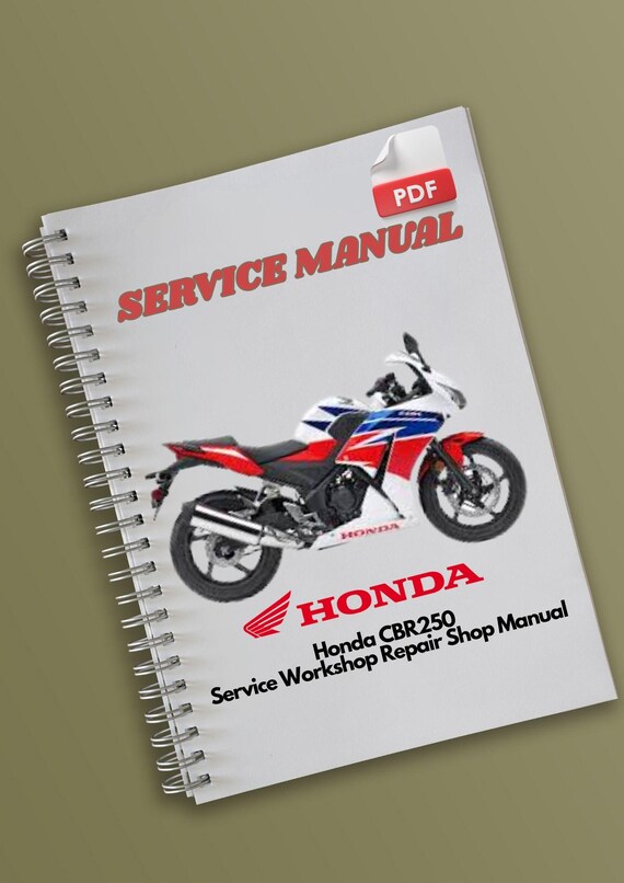 ホンダ CBR250FOUR,CBR250R,RR サービスマニュアル（美品） ホンダ（HONDA） CBR250RR サービスマニュアル 正規 中古 バイク 整備