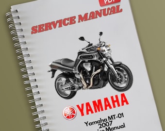Manual de servicio de Yamaha MT-01 2007