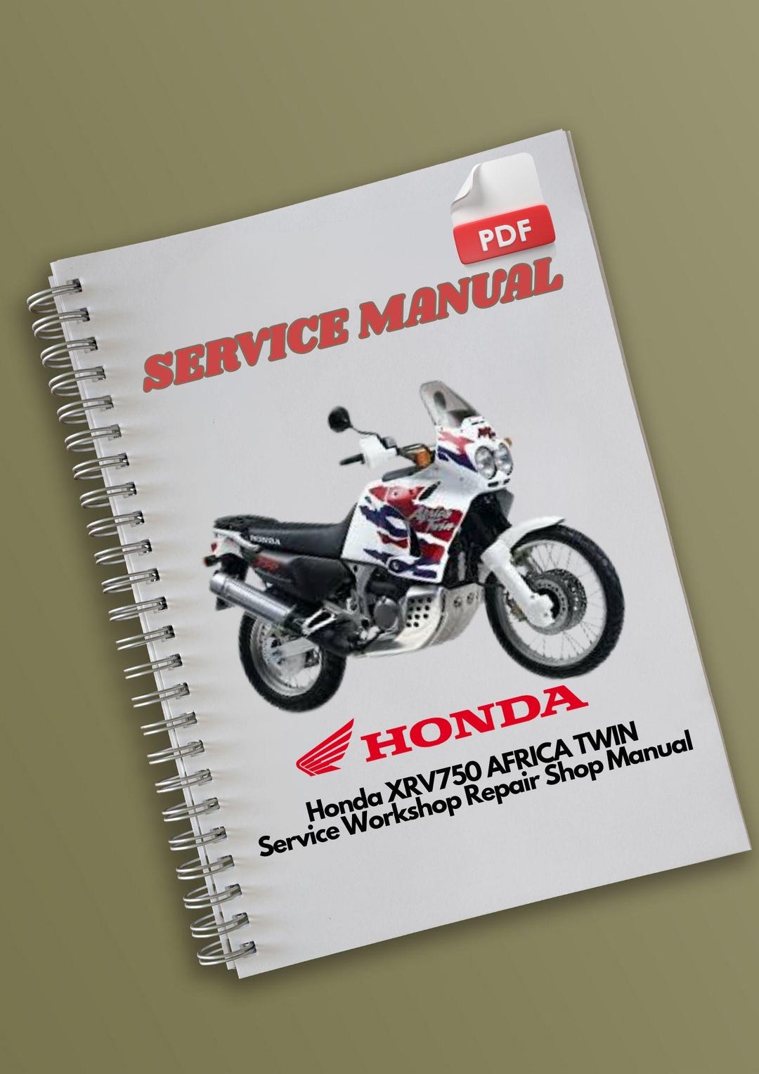 HONDA Africa Twin 750サービスマニュアル Honda XRV750 AFRICA TWIN Service Workshop Repair Shop Manual - Etsy