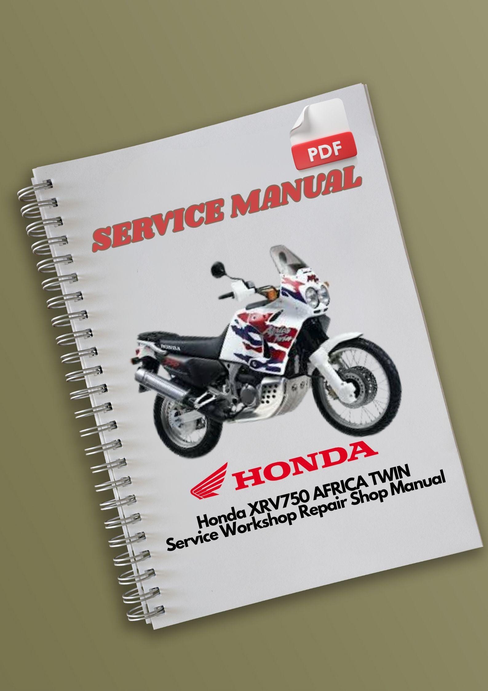 Honda XRV750 AFRICA TWIN Service Workshop Repair Shop Manual