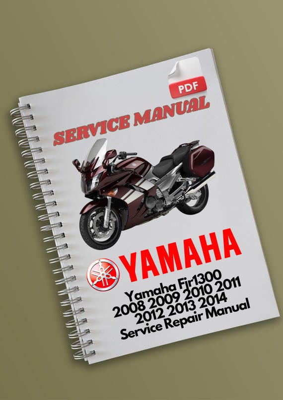 Yamaha Fjr1300 2008 2009 2010 2011 2012 2013 2014 Service Repair