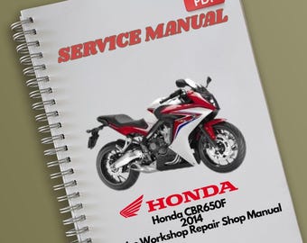 HONDA CBR650F 2014 Service Werkstatt Reparatur Werkstatt Handbuch