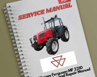 Massey Ferguson MF 2210 Tractor Service and Repair Manual