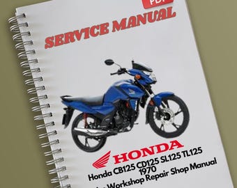 ホンダ XL125S (79-83) 工場修理マニュアル & セットアップ XL 125 S