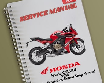 HONDA CBR650F 2014 Service Werkstatt Reparatur Werkstatt Handbuch