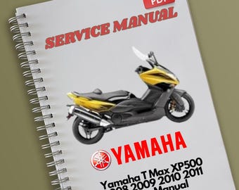 Yamaha T Max XP500 2008 2009 2010 2011 Service Manual