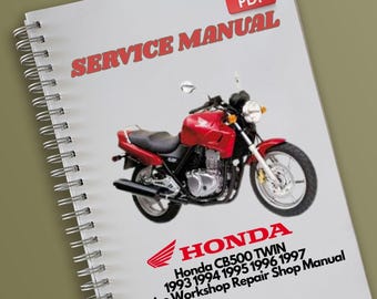 Honda CB500 TWIN 1993 1994 1995 1996 1997 Service Workshop Repair Shop Manual