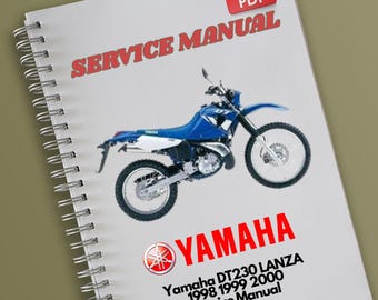 Yamaha DT230 LANZA 1998 1999 2000 Service Manual