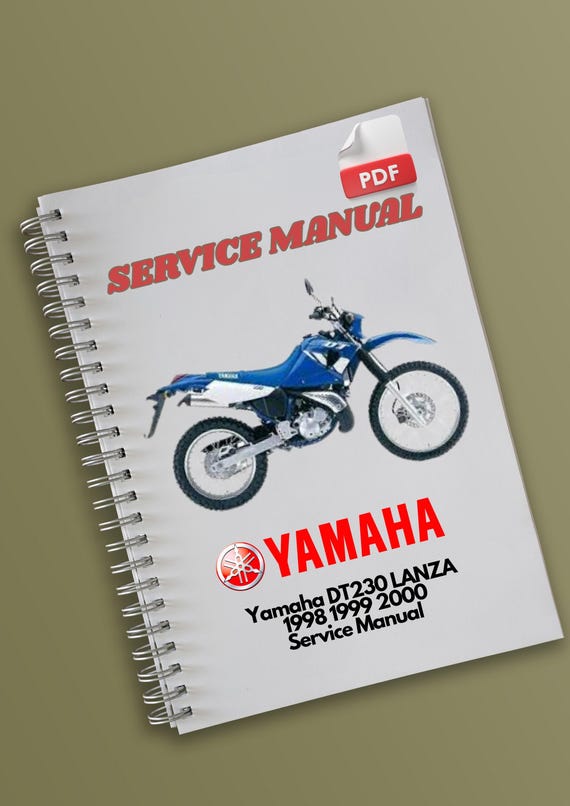 Yamaha DT230 LANZA 1998 1999 2000 Service Manual - Etsy Australia