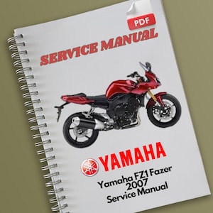 Yamaha FZ1 - N / S RN16 Fazer 2006 - 2015 PDF Service Manual