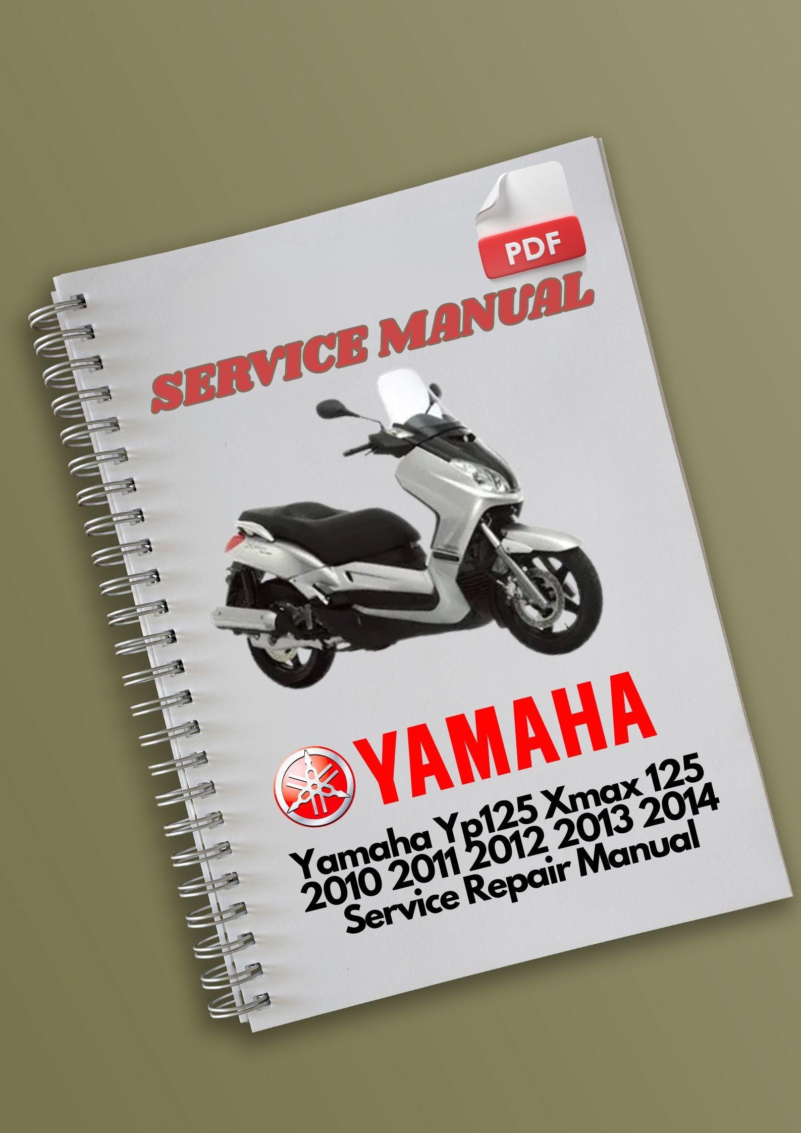 Manuale di riparazione e assistenza Yamaha Yp125 Xmax 125 2010