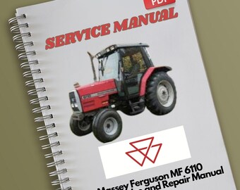 Massey Ferguson MF 6110 Tractor Service and Repair Manual