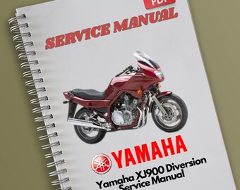 Yamaha XJ900 Diversion Servis Manual
