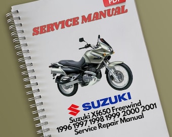 Suzuki Xf650 Freewind 1996 1997 1998 1999 2000 2001 Servicereparatiehandleiding