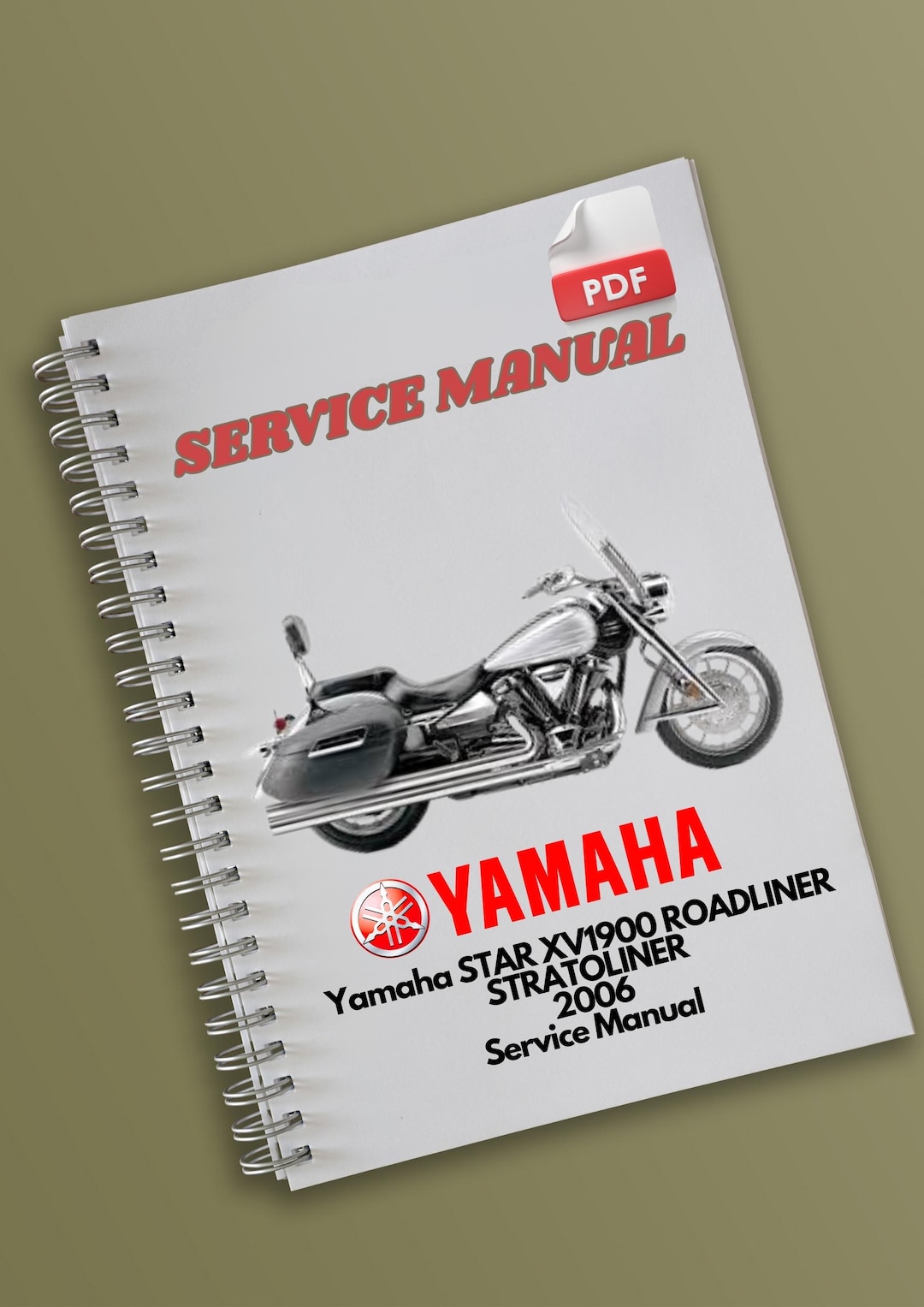 プレストヤマハ XV1900A サービスマニュアル 2006年中古品 Yamaha STAR XV1900 ROADLINER STRATOLINER 2006 Service Manual - Etsy