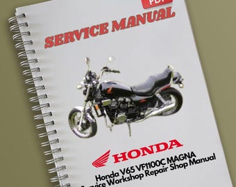 Honda V65 VF1100C MAGNA  Service Workshop Repair Shop Manual