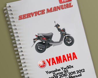 Yamaha Yw50x Zuma 50 2008 2009 2010 2011 2012 Service Repair Manual