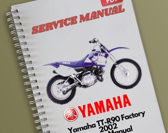 Manual de servicio de fábrica de Yamaha TT-R90 2002