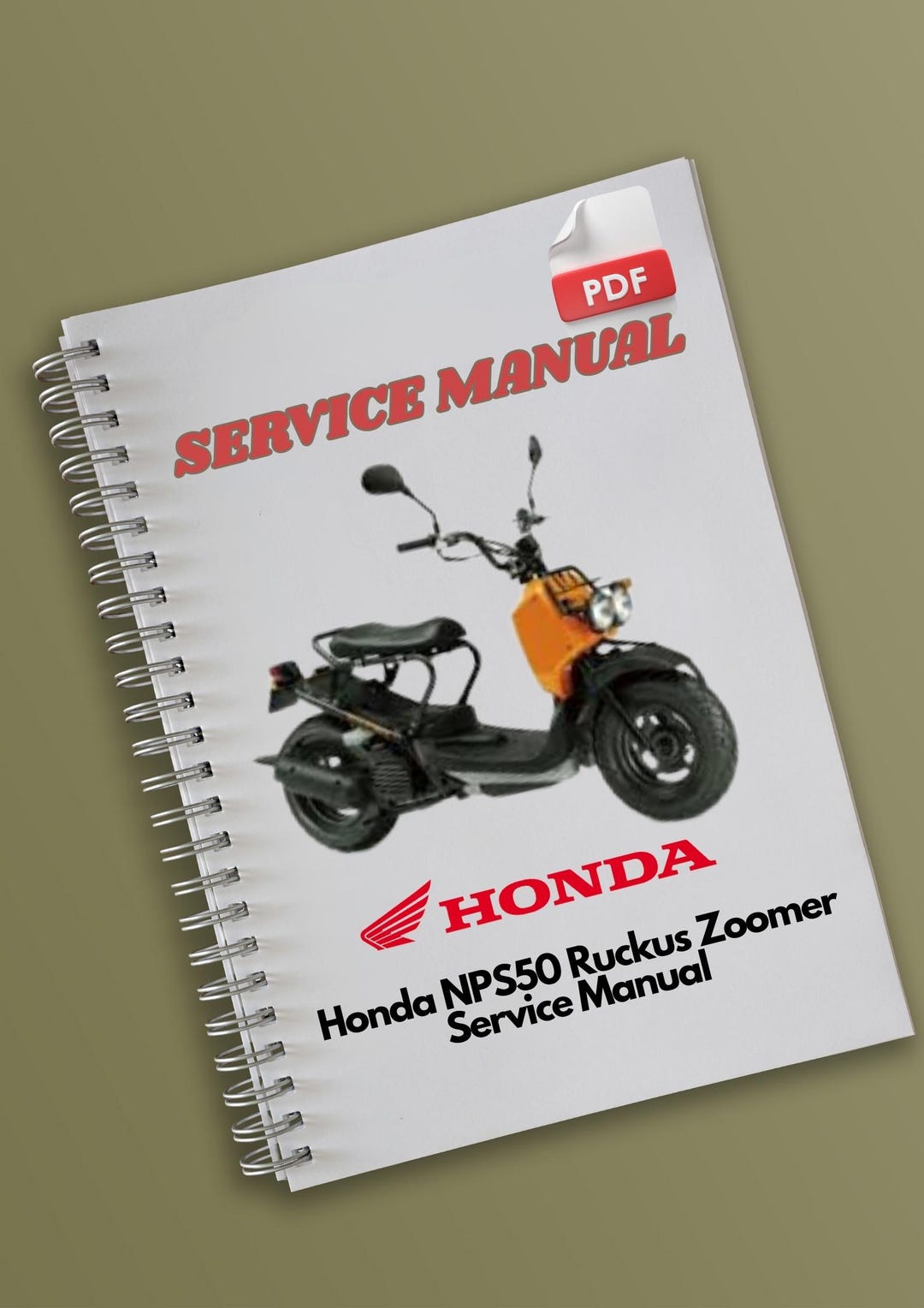 週末限定値下げ‼️HONDA ZOOMER サービスマニュアル 2001年発行 ホンダ（HONDA） ズーマー サービスマニュアル 正規 中古 バイク 整備
