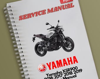 Yamaha XSR 900 RN80 2022 - 2023 PDF Service Digital Manual Repair