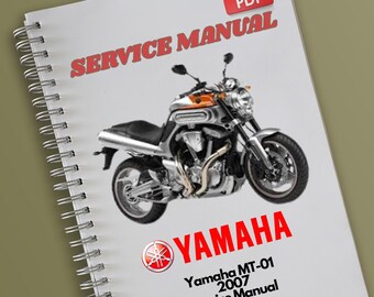 Manual de servicio de Yamaha MT-01 2007