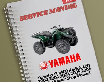 ヤマハ Yfm400 コディアック 400 2002 2003 2004 2005 2006 サービス修理マニュアル