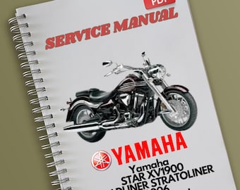 Yamaha STAR XV1900 ROADLINER STRATOLINER 2006 Service Manual