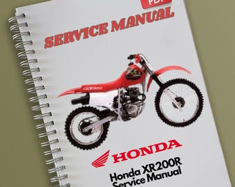 Honda XR200R Service Manual