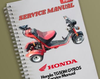 Honda TG50M GYRO S Service Manual