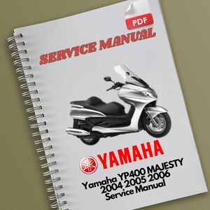 YAMAHA MAJESTY YP400 2003 2004 2005 2006 2007 Service Repair