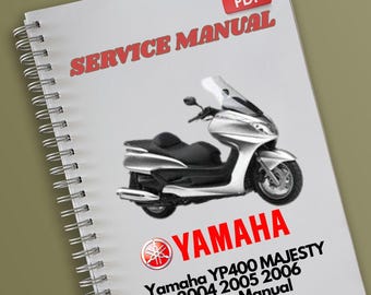 ヤマハ YP400 マジェスティ 2004 2005 2006 サービスマニュアル