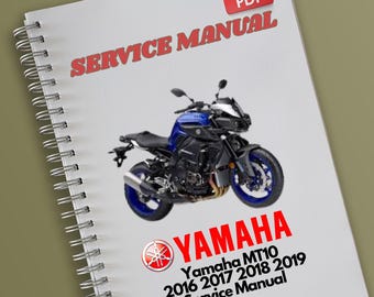 2017-2023 Yamaha MT-10 / FZ-10 SP Service Repair Workshop Manual