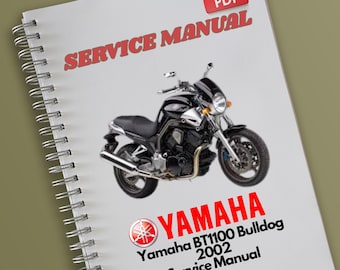 Onderhoudshandleiding Yamaha BT1100 Bulldog 2002