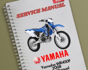 Yamaha WR450F 2008 Service Manual