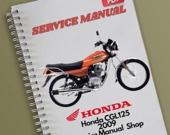 Honda CGL125 2009 Service Manual