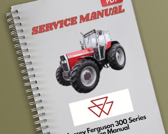 Manual de servicio de la serie 300 de Massey Ferguson