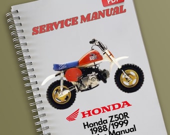 Honda Z50R 1988/1999 Service Manual