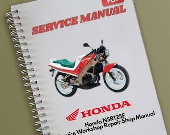 Manual de taller y reparación de Honda NSR125F