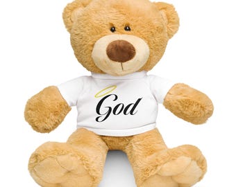 Teddy bear with a t-shirt