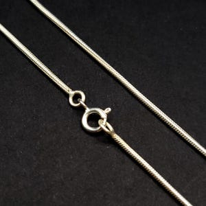 Sterling Silver Snake Chain 1.5 mm