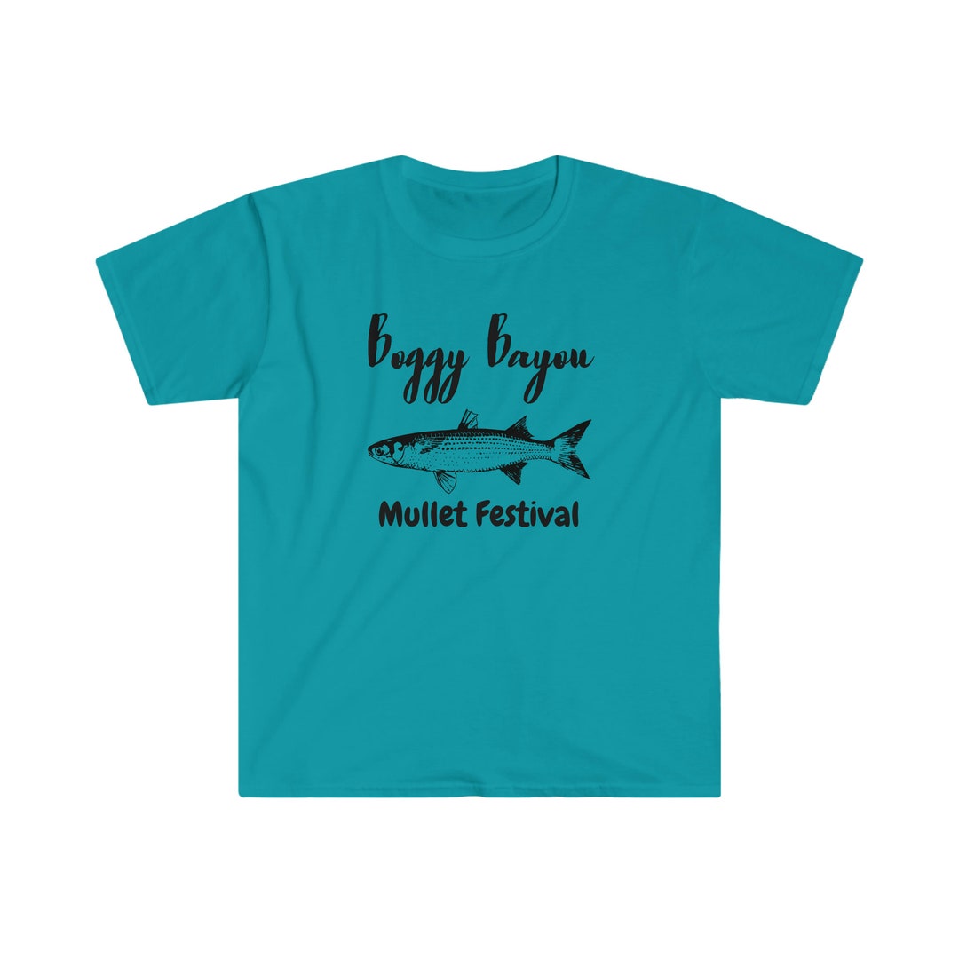 Boggy Bayou Mullet Festival Unisex Softstyle Tshirt Etsy