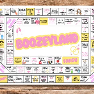 BoozeyLand Bachelorette Trinkspiel (Digital Download)